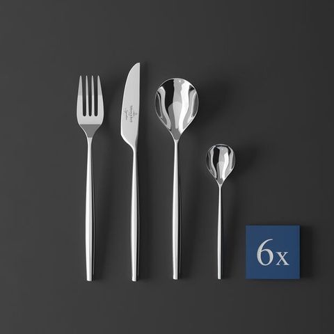 Набір з 24 столових приборів Villeroy & Boch MetroChic на 6 персон фото