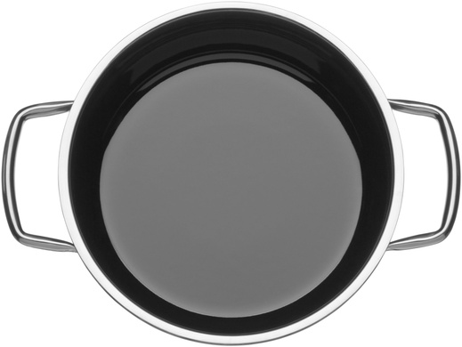 Набір посуду WMF Fusiontec Black 8 предметів чорний фото