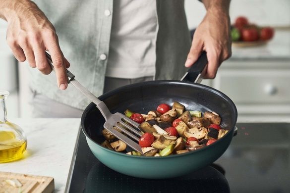 Сковорідка Zwilling Pure 28 см зелена фото