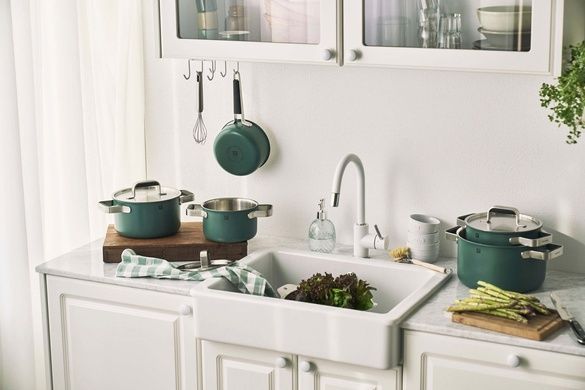 Сковорідка Zwilling Pure 28 см зелена фото