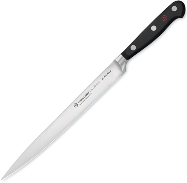 Нож для рыбного филе Wüsthof Classic 20 см черный фото