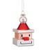 Елочная игрушка Alessi Le Palle Quadrate Santa Cube 5,5х5,5х9,5 см