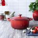 Набір посуду Le Creuset з очищувачем Cerise