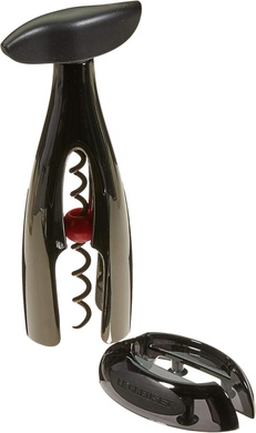 Штопор с резаком для фольги Le Creuset For Wine Lovers 15,6 см Black Nickel фото