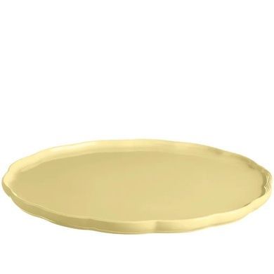 Блюдо сервірувальне Emile Henry Ovenware 31 см жовте фото