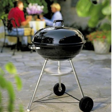 Гриль вугільний Weber Compact Kettle 57 см фото