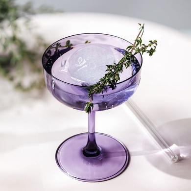 Набор из 2 бокалов для шампанского 100 мл Villeroy & Boch Like Glass Lavender фиолетовый фото