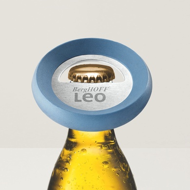 Відкривачка для пляшок Berghoff Leo 7 см блакитна фото