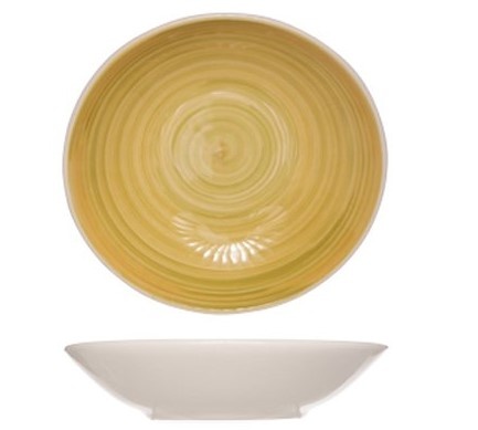 Набор из 6 глубоких тарелок Cosy&Trendy Turbolino 21 см желтый фото