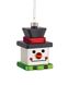 Елочная игрушка Alessi Le Palle Quadrate Snow Cube 5,5х5,5х8,5 см