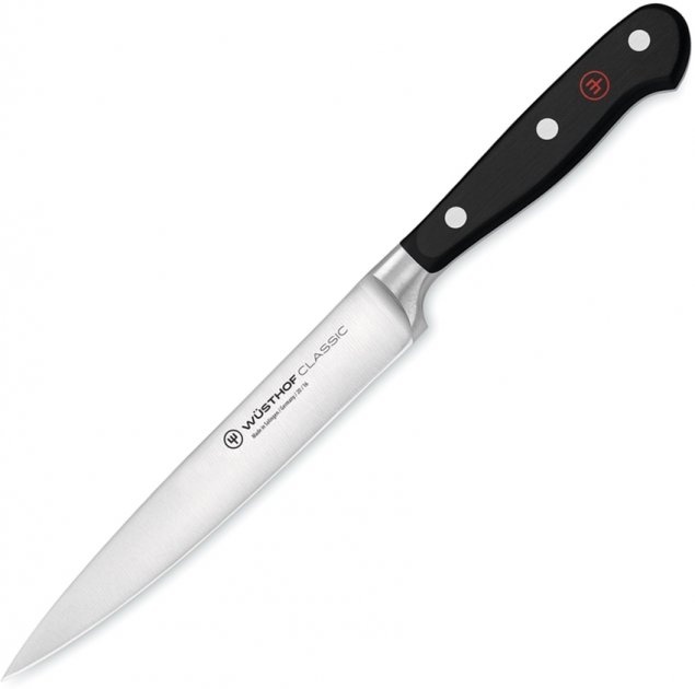 Нож универсальный Wüsthof Classic 16 см черный фото