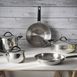 Сковорідка 24 см Barazzoni 33 Carati Inox