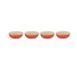 Набір із 4 рифлених форм для запікання Le Creuset Heritage 200 мл Volcanic