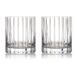 Набір із 2 склянок для віскі 310 мл Rogaska Avenue низьких