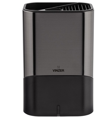 Органайзер для кухонного приладдя Vinzer Nero 22,7 см з іонізатором чорний фото