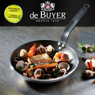 Сковорідка De Buyer Choc Lyonnaise 20 см фото