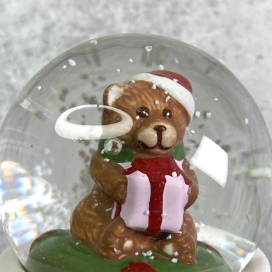 Снігова куля Villeroy & Boch Christmas Toys Memory 6,5х9 см ведмедик фото