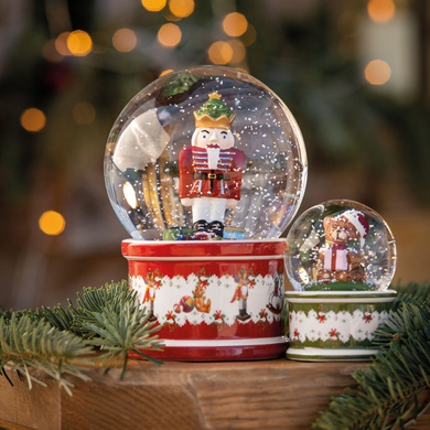 Снежный шар Villeroy & Boch Christmas Toys Memory 6,5х9 см мишка фото