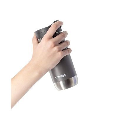 Термочашка Contigo Byron 470 мл сіра фото