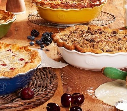 Форма для запікання Emile Henry Ovenware 26 см бежева фото