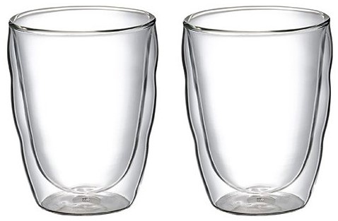 Набір склянок Bodum Pilatus 2 шт 250 мл з подвійними стінками фото