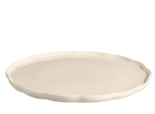 Блюдо сервірувальне Emile Henry Ovenware 31 см бежеве фото