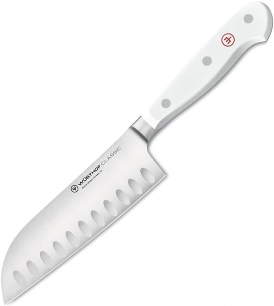 Нож сантоку Wüsthof Classic 14 см белый фото