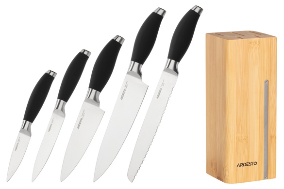 Набір ножів з 6 предметів Ardesto Gemini фото