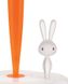 Тримач для паперових рушників Alessi Bunny&Carrot Green 16х20,2х29,4 см