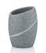 Стакан для зубных щеток Kela Talus 8х11 см серый