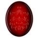 Набір із 6 ялинкових іграшок Easy Life Gingerbread 7 см та блюда Le Creuset Christmas
