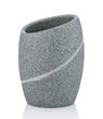 Стакан для зубних щіток Kela Talus 8х11 см сірий