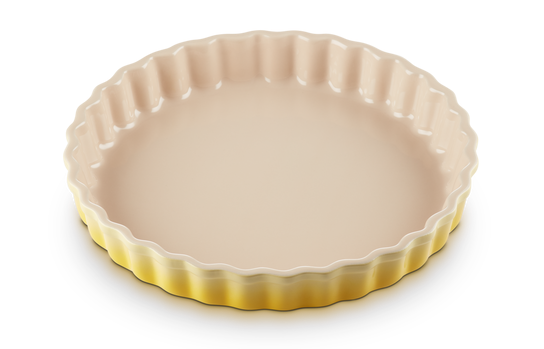 Форма для пирога Le Creuset Heritage 28 см желтая фото