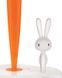 Тримач для паперових рушників Alessi Bunny&Carrot White 16х20,2х29,4 см