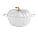 Каструля "Гарбуз" Le Creuset Signature 3,7 л White з кришкою