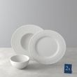 Столовий сервіз Villeroy & Boch Manufacture Rock 6 предметів 2 персони білий