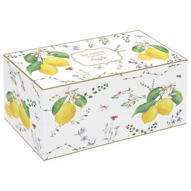 Набор из 2 чашек для чая Easy Life Fleurs Et Citrons 275 мл фото