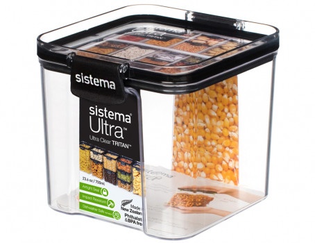 Набір харчових контейнерів Sistema Ultra 700 мл 3 шт фото