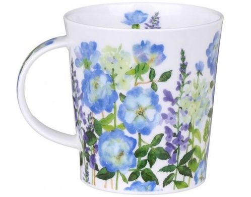 Чашка Dunoon Lomond Flower Garden Blue 320 мл фото