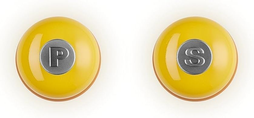 Набір із 6 обідніх тарілок 27 см та 2 млинків для солі й перцю Le Creuset 12,1 см фото