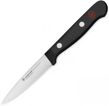 Нож для чистки овощей Wüsthof Gourmet 8 см черный фото
