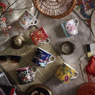 Чашка кофейная Wedgwood Wonderlust 220 мл красная фото