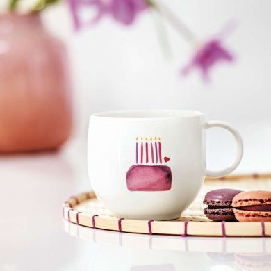 Чашка Villeroy & Boch With Love Happy birthday 290 мл фото
