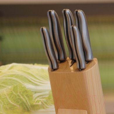 Набор ножей Berghoff Essentials 6 предметов в колоде фото