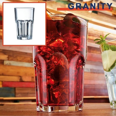Набір склянок Arcoroc Granity 420 мл, 12 шт фото