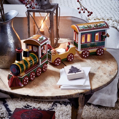 Статуетка-підсвічник Villeroy & Boch Christmas Toys Memory 55x8x15 см північний експрес фото