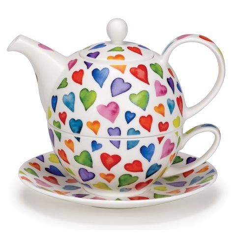 Чайний набір Dunoon T41 Warm Hearts 500 мл фото