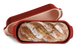 Форма для випічки хліба Emile Henry 39х16,5х15 см червона