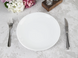 Набір з 4 обідніх тарілок Güral Enternational 27 см білі