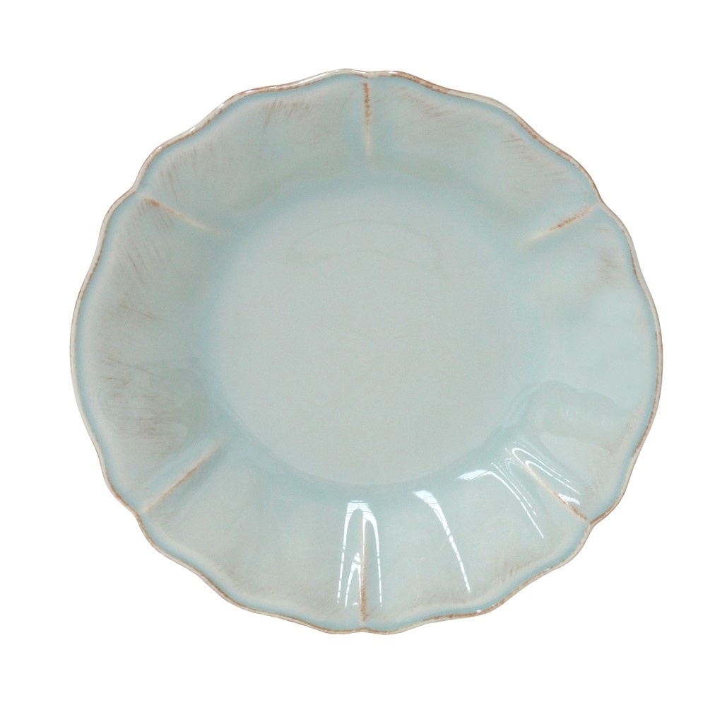 Тарелка для пасты Costa Nova Alentejo 24 см голубая фото